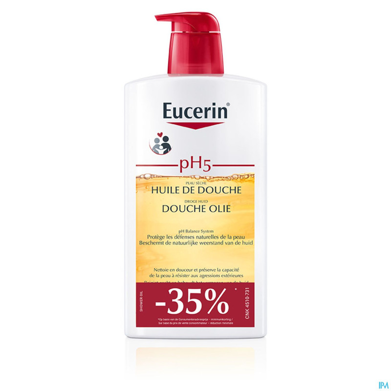 Eucerin ph5 huile douche 1l    promo -35%