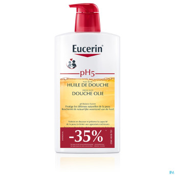 Eucerin ph5 huile douche 1l    promo -35%