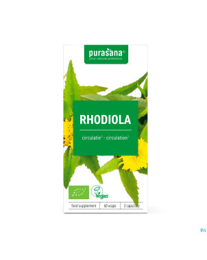 Purasana rhodiola 300mg bio    v-caps 90