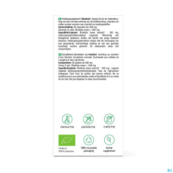 Purasana rhodiola 300mg bio    v-caps 90