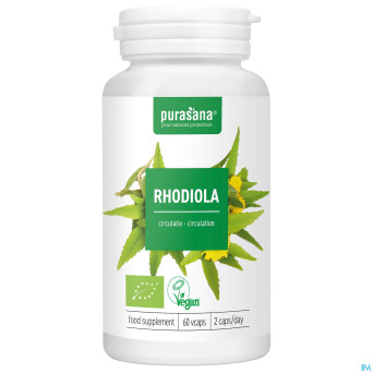 Purasana rhodiola 300mg bio    v-caps 90