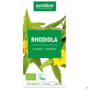 Purasana rhodiola 300mg bio    v-caps 90