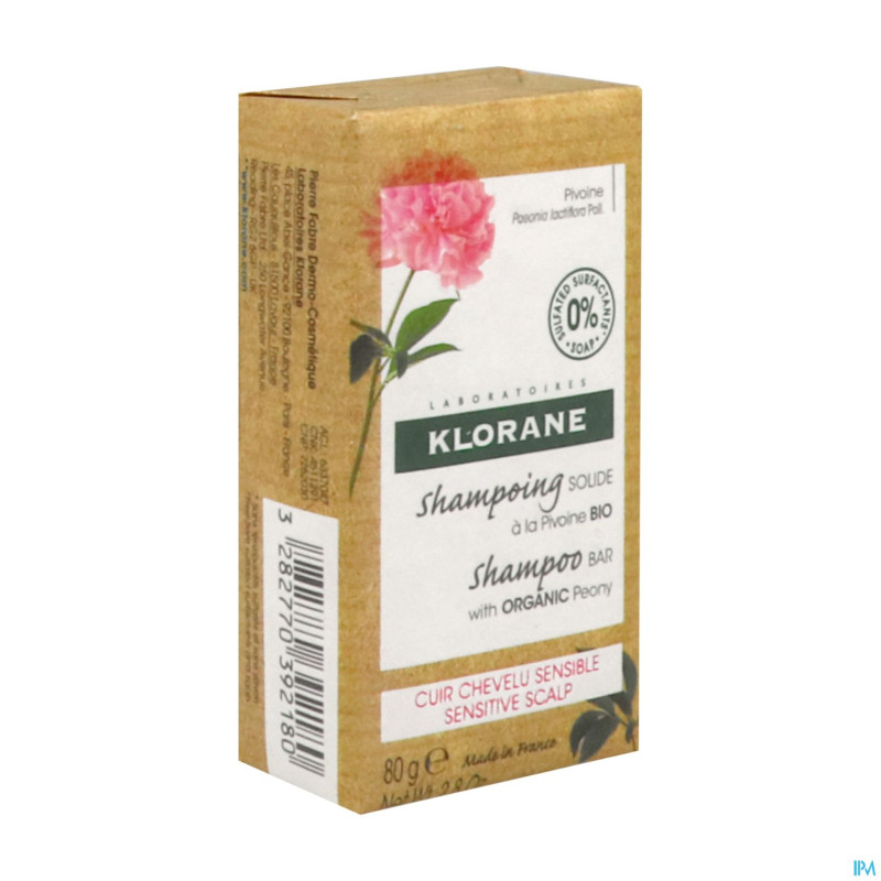 Klorane capil. sh solide pivoine    80g