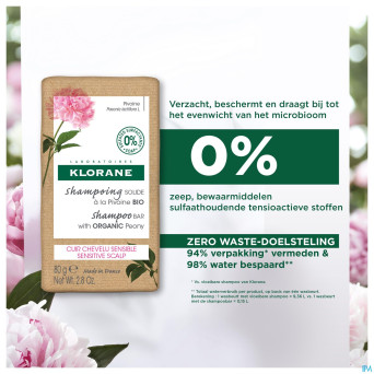 Klorane capil. sh solide pivoine    80g