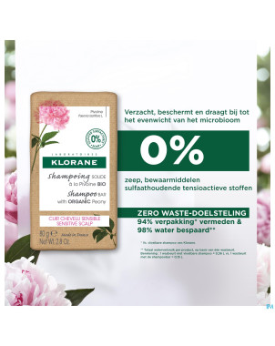 Klorane capil. sh solide pivoine    80g