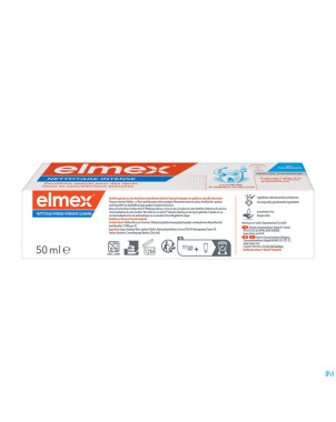 Elmex nettoyage intense dentifrice    50ml