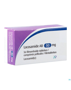 Lacosamide ab 50mg    comp pell 56