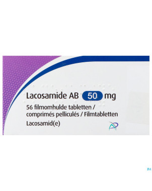 Lacosamide ab 50mg    comp pell 56