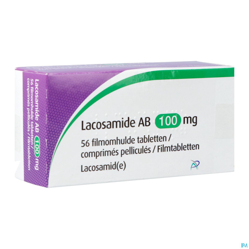 Lacosamide ab 100mg    comp pell 56