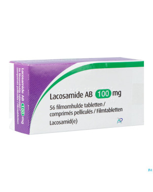 Lacosamide ab 100mg    comp pell 56