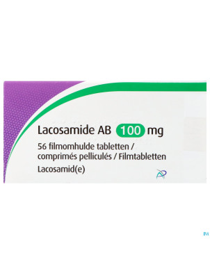 Lacosamide ab 100mg    comp pell 56