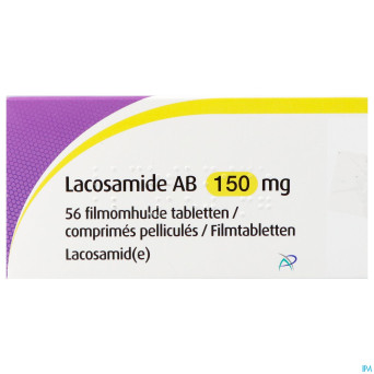 Lacosamide ab 150mg    comp pell 56