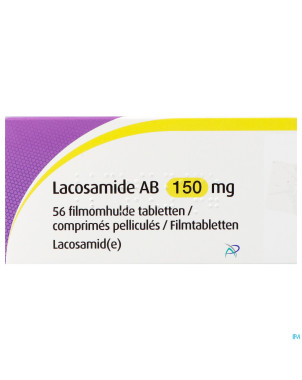Lacosamide ab 150mg    comp pell 56