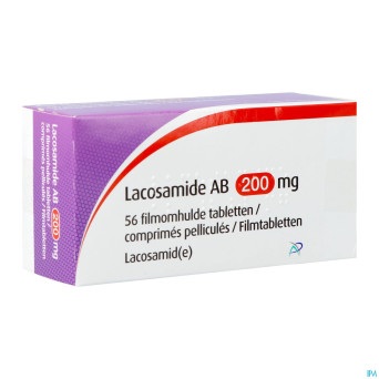 Lacosamide ab 200mg    comp pell 56