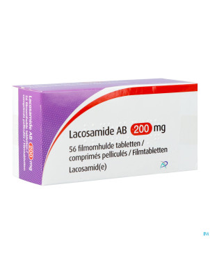 Lacosamide ab 200mg    comp pell 56