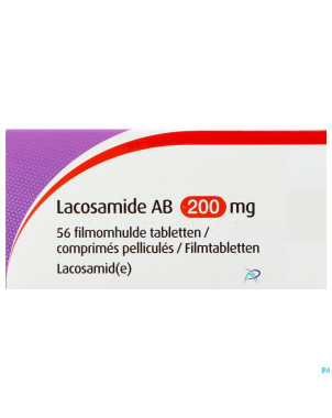 Lacosamide ab 200mg    comp pell 56