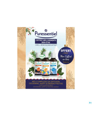 Puressentiel coffret mini diffusion 3x10ml