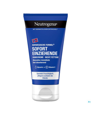 Neutrogena creme mains absorption immediate   75ml