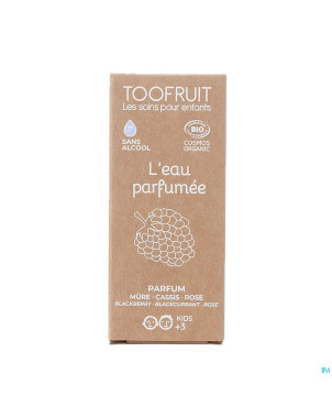 Toofruit eau parfumee mure cassis rose    30ml
