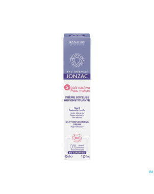 Jonzac sublimactive peau mat.cr soy.recon.bio 40ml