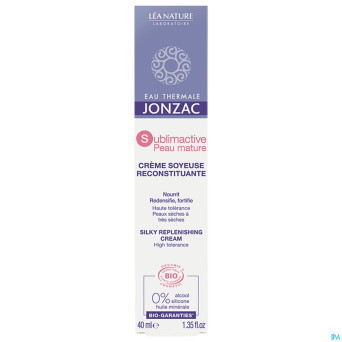 Jonzac sublimactive peau mat.cr soy.recon.bio 40ml