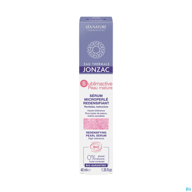 Jonzac sublimactive peau mat. serum redens.bio40ml
