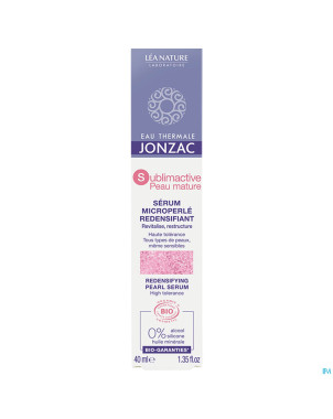 Jonzac sublimactive peau mat. serum redens.bio40ml