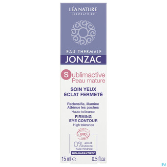 Jonzac sublimactive peau mat.soin eclat f.bio 15ml