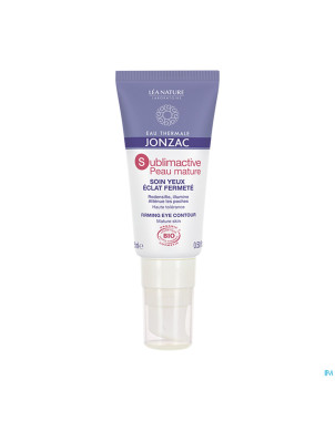Jonzac sublimactive peau mat.soin eclat f.bio 15ml