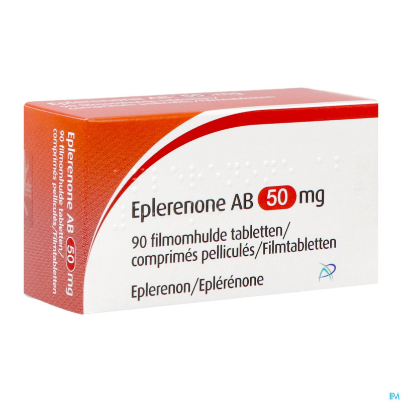 Eplerenone ab 50mg    comp pell 90