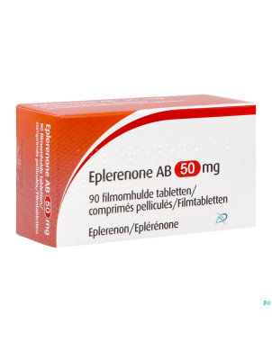Eplerenone ab 50mg    comp pell 90