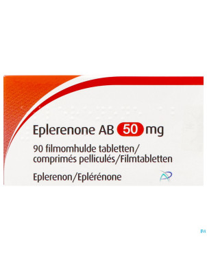 Eplerenone ab 50mg    comp pell 90