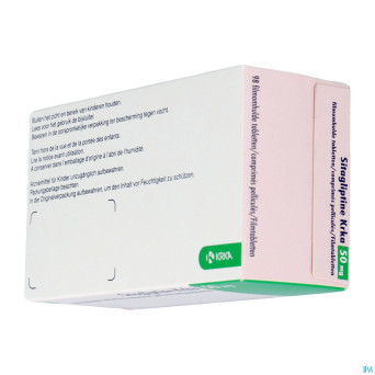 Sitagliptin krka 50mg  comp pell 98