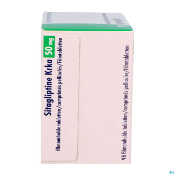 Sitagliptin krka 50mg  comp pell 98