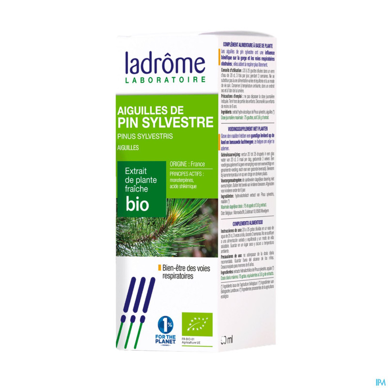 Extr. plante fraiche aiguilles pin sylvestre  50ml