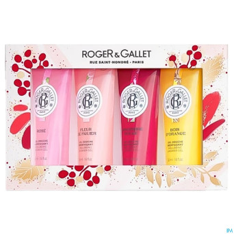 Roger&gallet set noel multi 4 gels douche
