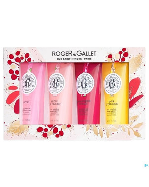 Roger&gallet set noel multi 4 gels douche