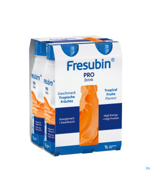 Fresubin pro fruits tropicaux    fl 4x200ml