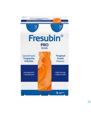Fresubin pro fruits tropicaux    fl 4x200ml