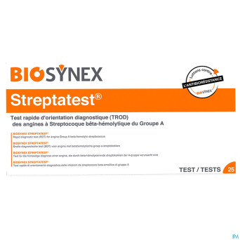 Biosynex streptatest    25