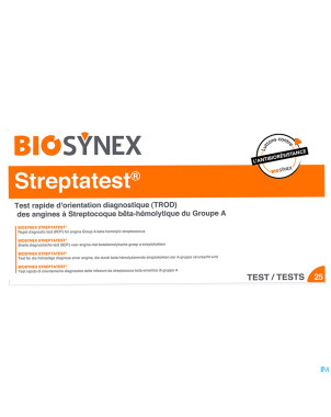 Biosynex streptatest    25