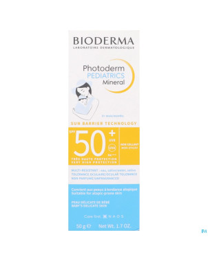 Bioderma photoderm pediatrics mineral spf50+   50g