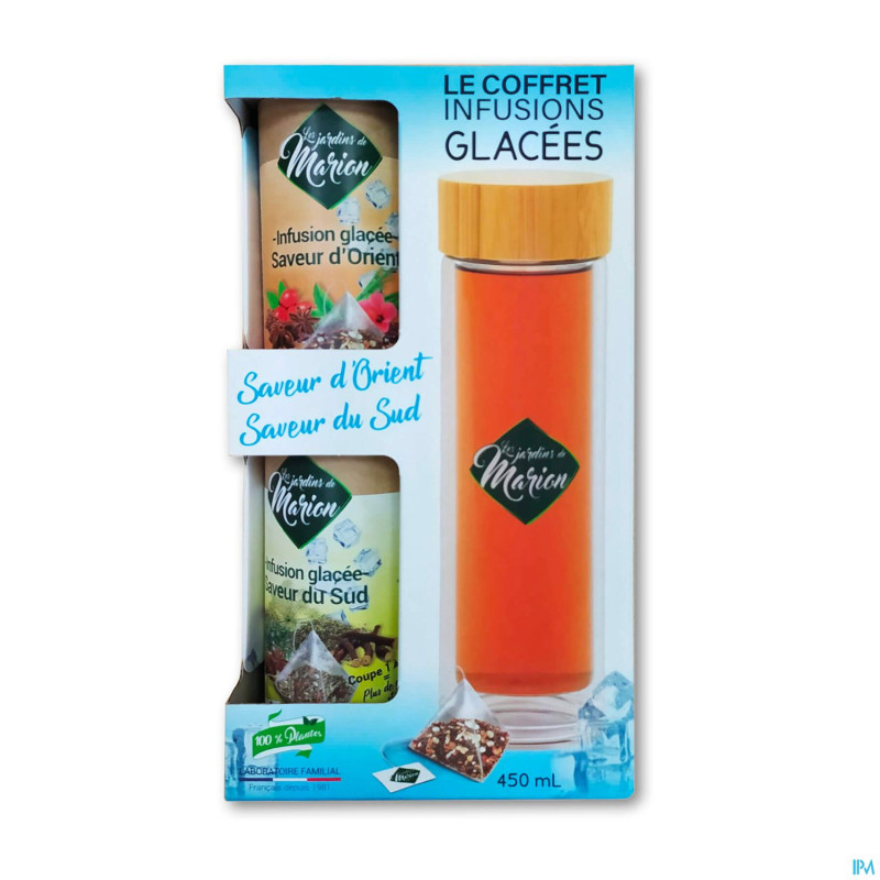 Les jardins de marion coffret infussion glacees