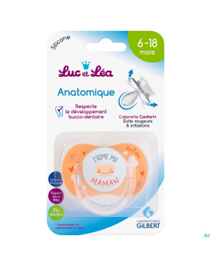 Luc&lea sucette ana 6-18m maman anneau