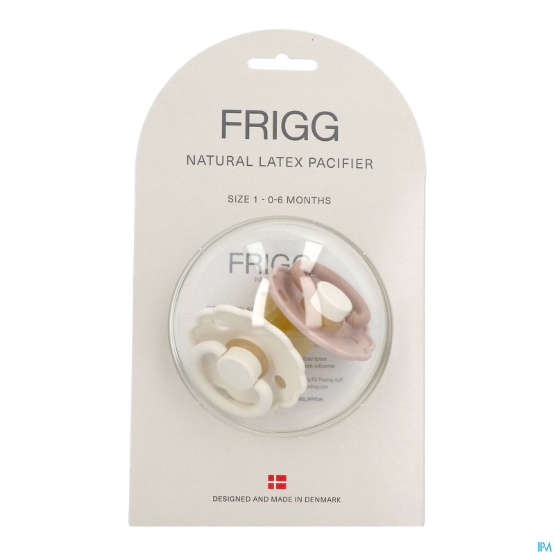 Frigg daisy tetines latex t1 biscuit/cream 2