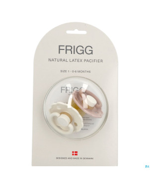 Frigg daisy tetines latex t1 biscuit/cream 2