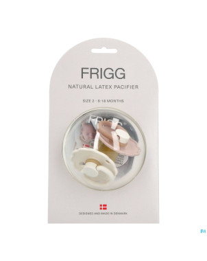 Frigg daisy tetines latex t2 biscuit/cream 2