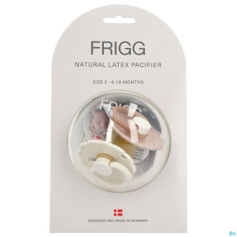 Frigg daisy tetines latex t2 biscuit/cream 2