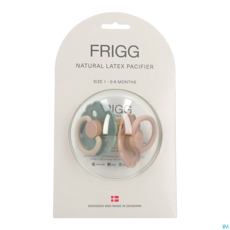 Frigg daisy tetines latex t1 willow/gold 2