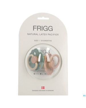 Frigg daisy tetines latex t1 willow/gold 2